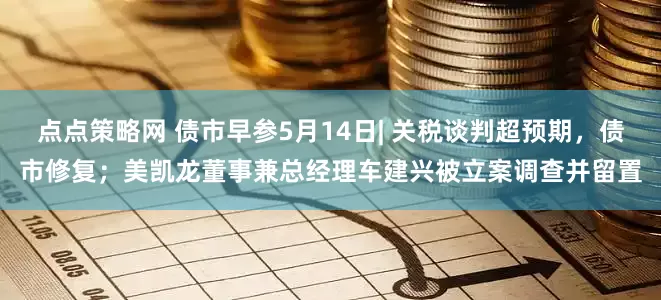 点点策略网 债市早参5月14日| 关税谈判超预期，债市修复；美凯龙董事兼总经理车建兴被立案调查并留置